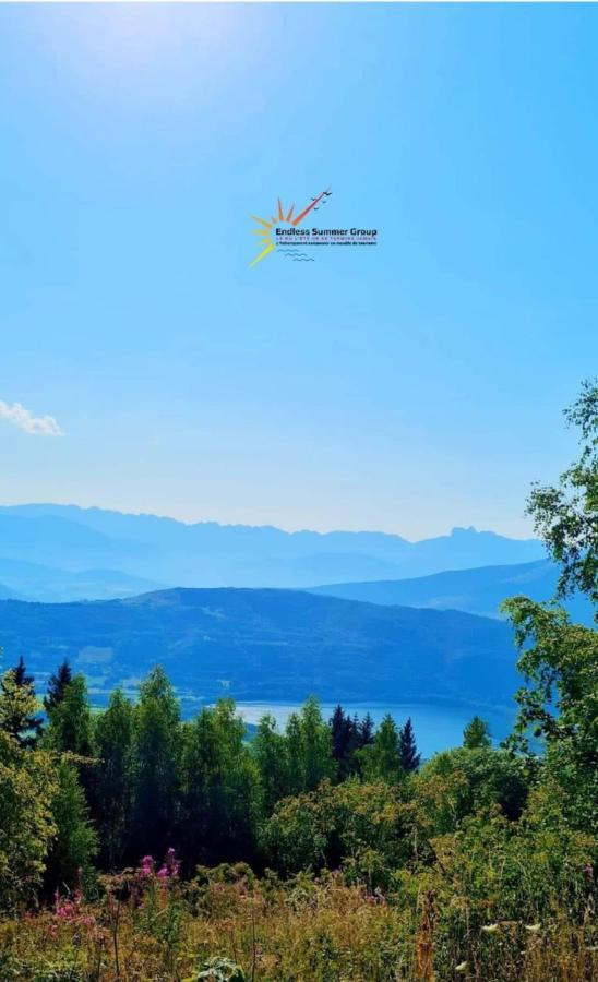 Studio 05 Saint Honore 1500, Vue Montagne Et Lac, 2 Personnes, Serie Anthracite Netflix Luaran gambar