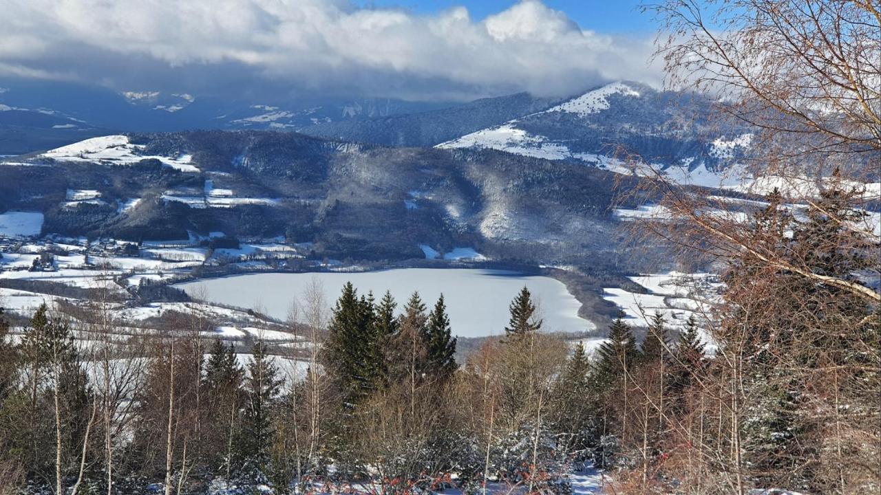 Studio 05 Saint Honore 1500, Vue Montagne Et Lac, 2 Personnes, Serie Anthracite Netflix Luaran gambar
