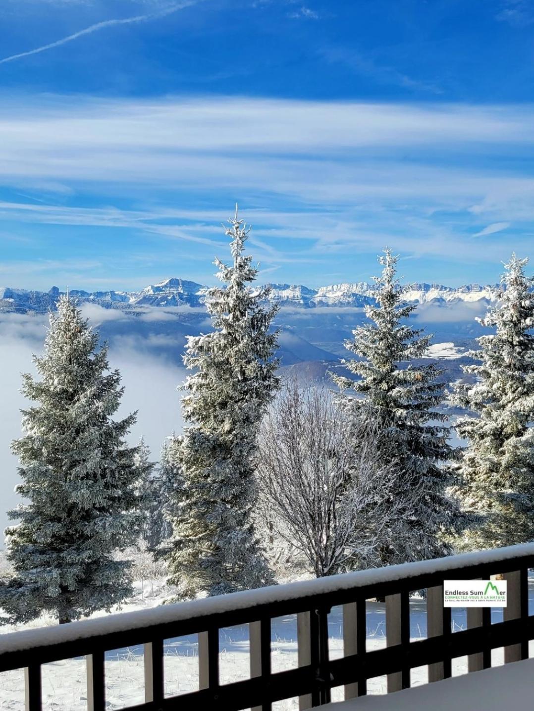Studio 05 Saint Honore 1500, Vue Montagne Et Lac, 2 Personnes, Serie Anthracite Netflix Luaran gambar