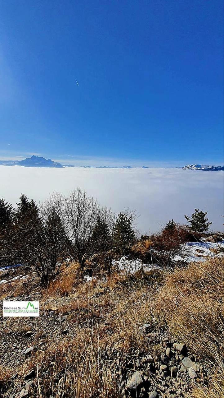 Studio 05 Saint Honore 1500, Vue Montagne Et Lac, 2 Personnes, Serie Anthracite Netflix Luaran gambar