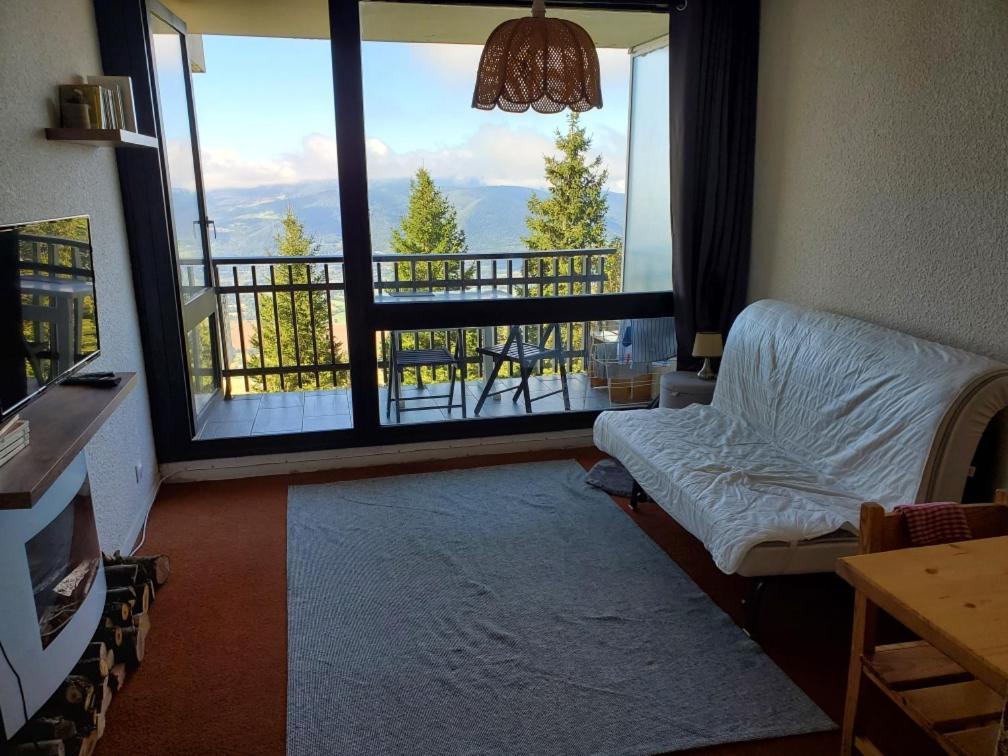 Studio 05 Saint Honore 1500, Vue Montagne Et Lac, 2 Personnes, Serie Anthracite Netflix Luaran gambar